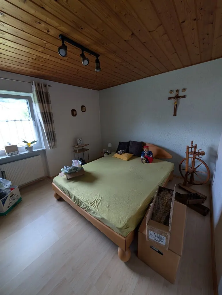Schlafzimmer 2 – aktueller Stand während der Renovierung