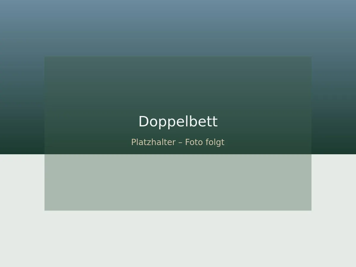 Doppelbett – Platzhalter
