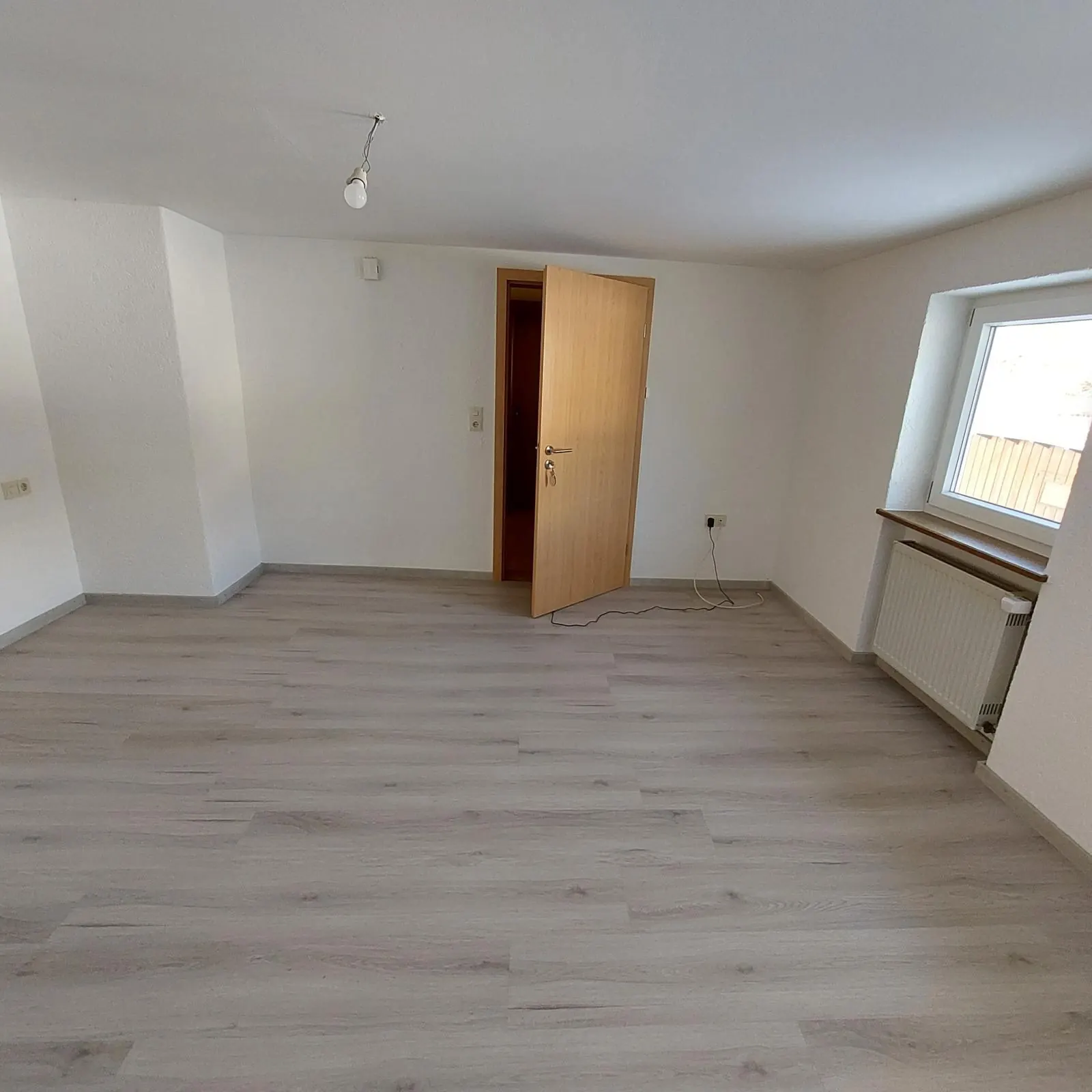 Schlafzimmer – Stand vor der Einrichtung